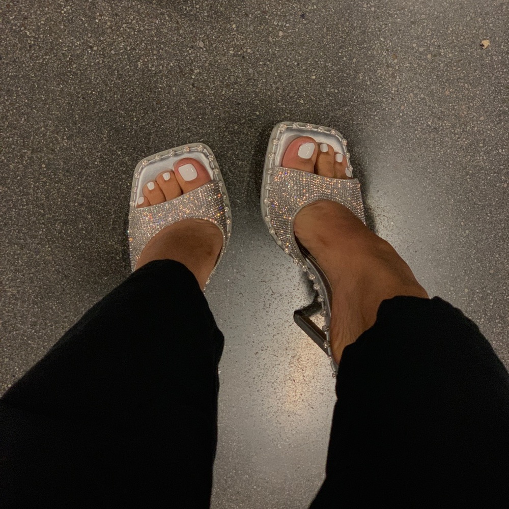 Glittery Steve Madden